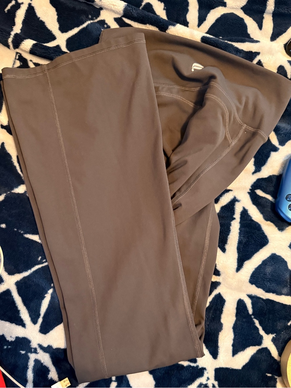 Fabletics Gray Flared Leggings - Picture 2 of 2